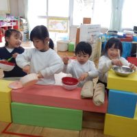 れんげ組（4歳児）今週の1場面